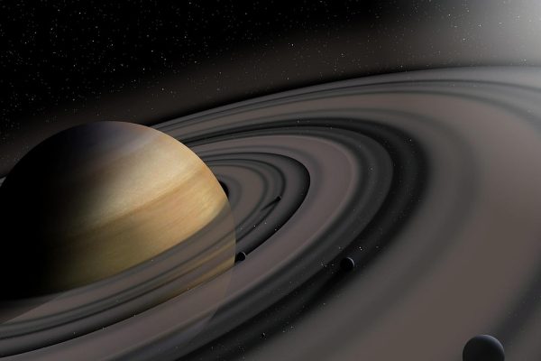A Giant Moon Collision May Have Formed the Iconic Saturn Rings During the Time of The Dinosaurs, New Study Suggests Saturn rings